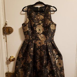 Ann Taylor Holiday Brocade Dress